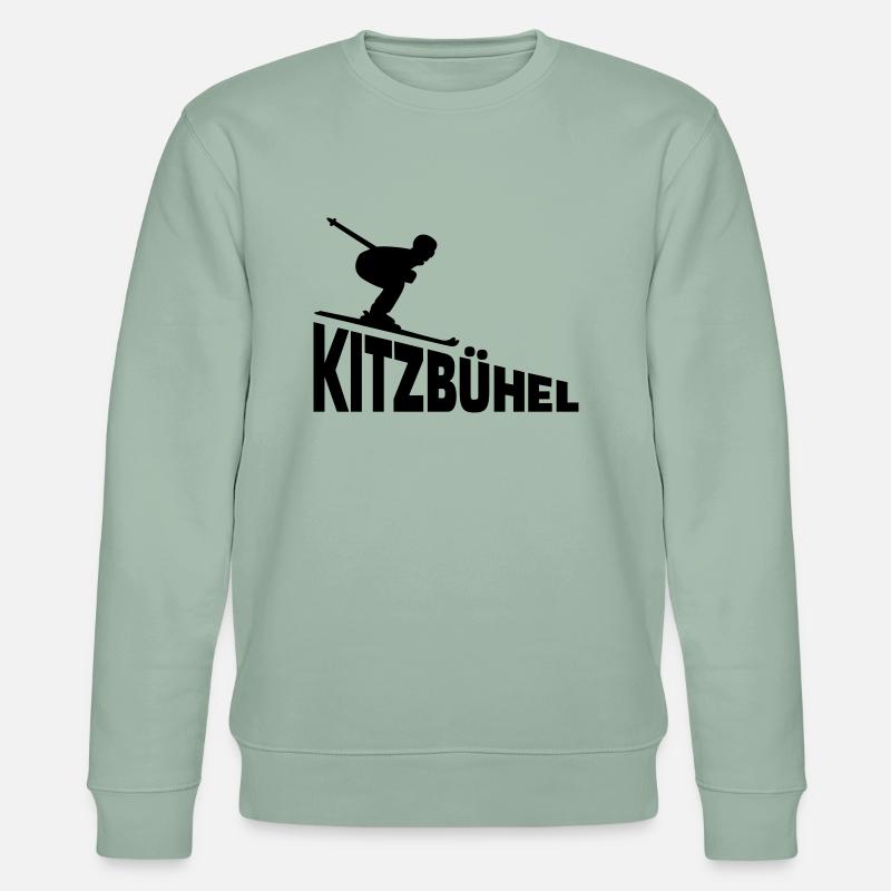 Kitzbühel - Stanley/Stella Unisex Bio-Sweatshirt CHANGER - Helles Graugrün