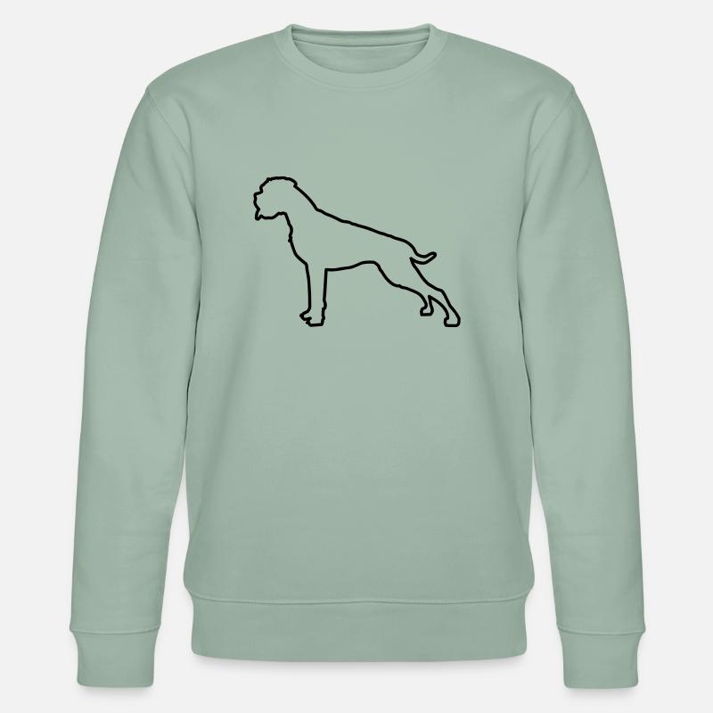 Plan Boxer - Sweat bio CHANGER Stanley/Stella Unisexe - vert de gris clair