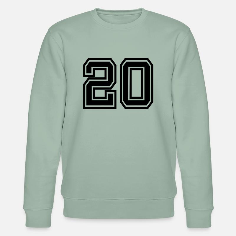 20 - Stanley/Stella Unisex Bio-Sweatshirt CHANGER - Helles Graugrün