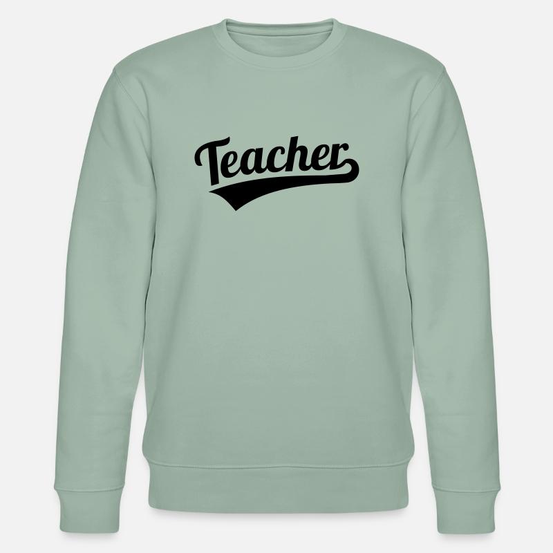 Lehrer - Stanley/Stella Unisex Bio-Sweatshirt CHANGER  - Helles Graugrün