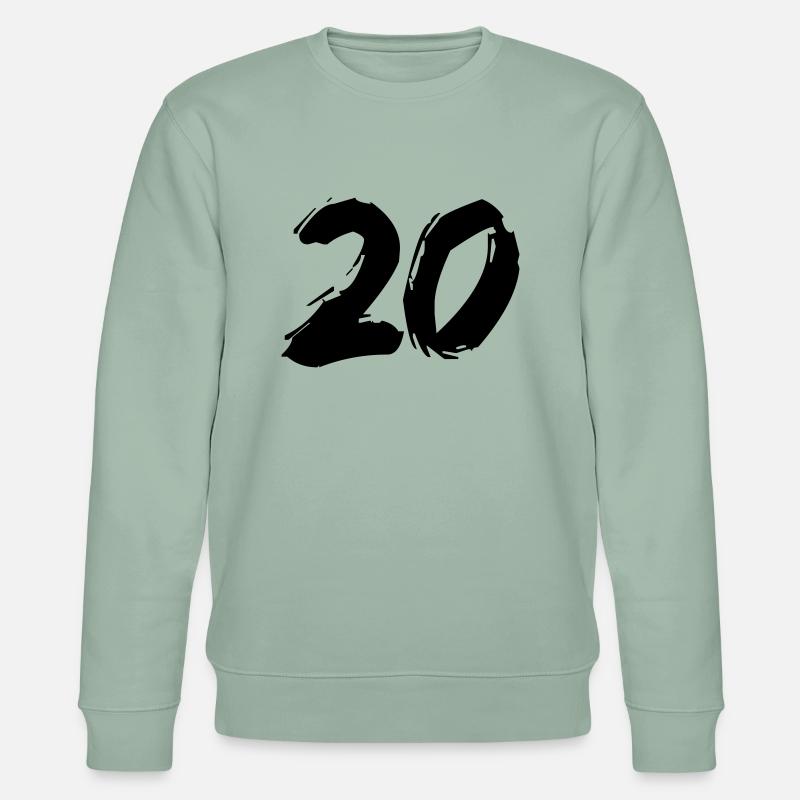 Brushed 20 - Stanley/Stella Unisex Bio-Sweatshirt CHANGER - Helles Graugrün