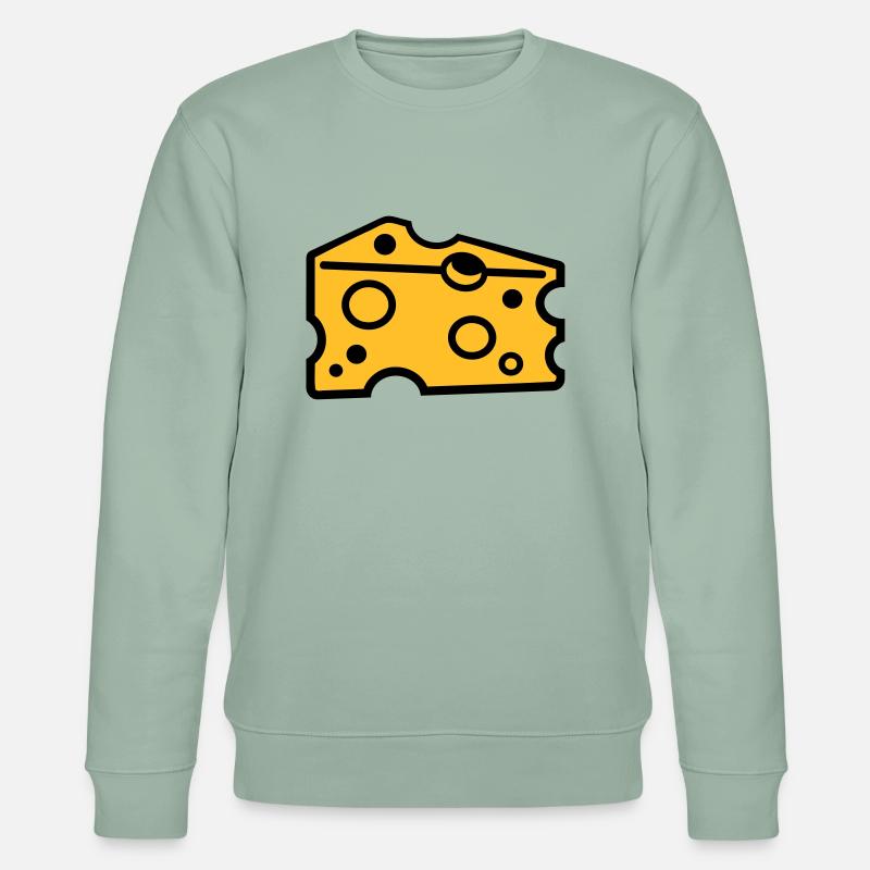 Käse - Stanley/Stella Unisex Bio-Sweatshirt CHANGER  - Helles Graugrün