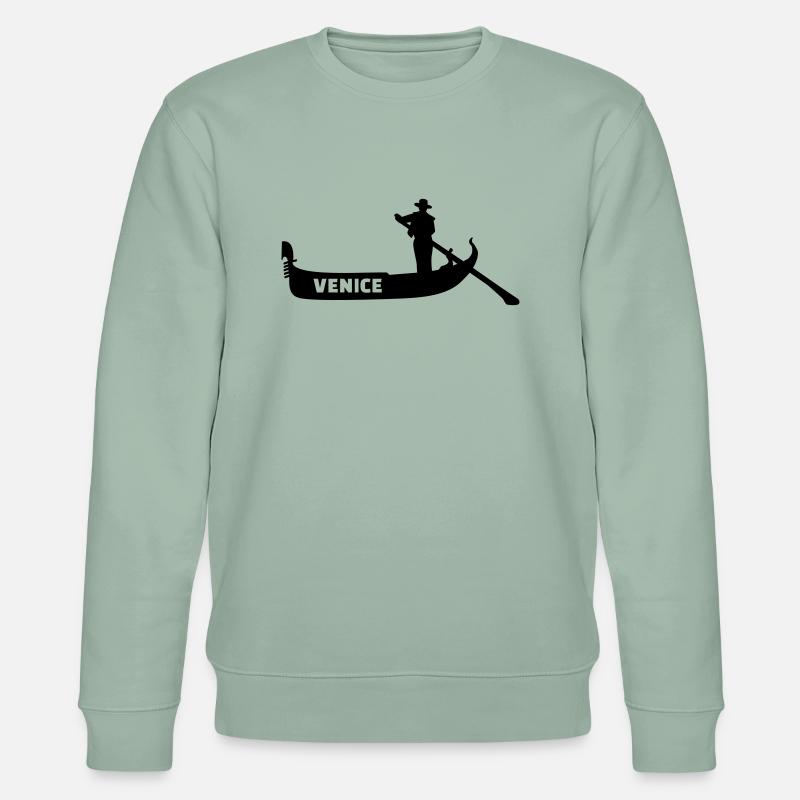 Venice - Sweat bio CHANGER Stanley/Stella Unisexe - vert de gris clair