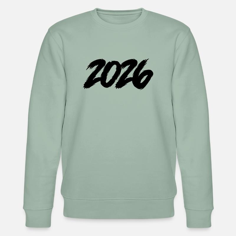 2026 - Stanley/Stella Unisex Bio-Sweatshirt CHANGER  - Helles Graugrün