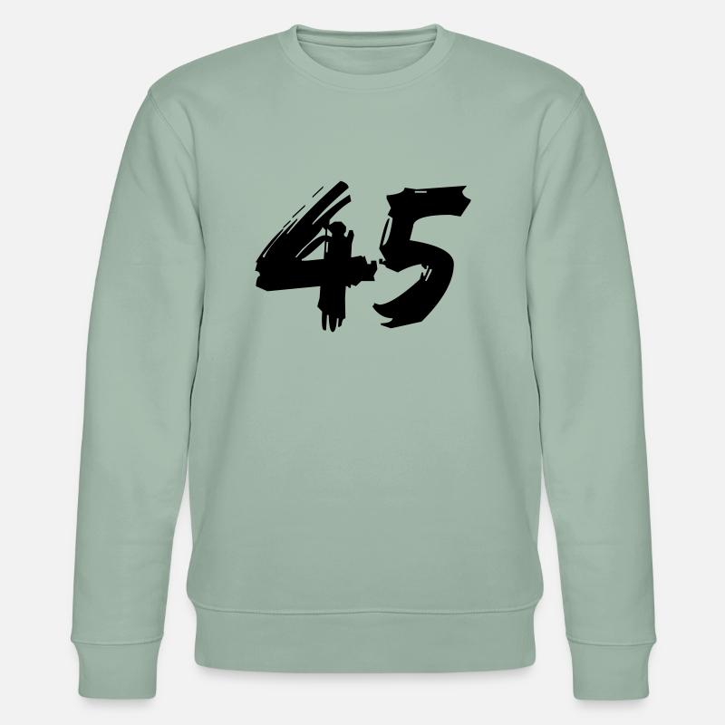 Brushed 45 - Stanley/Stella Unisex Bio-Sweatshirt CHANGER  - Helles Graugrün