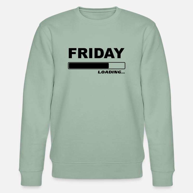 Vendredi 1c Chargement en cours ... - Sweat bio CHANGER Stanley/Stella Unisexe - vert de gris clair