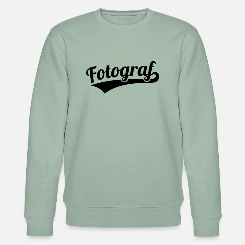 Fotograf - Stanley/Stella Unisex Bio-Sweatshirt CHANGER  - Helles Graugrün