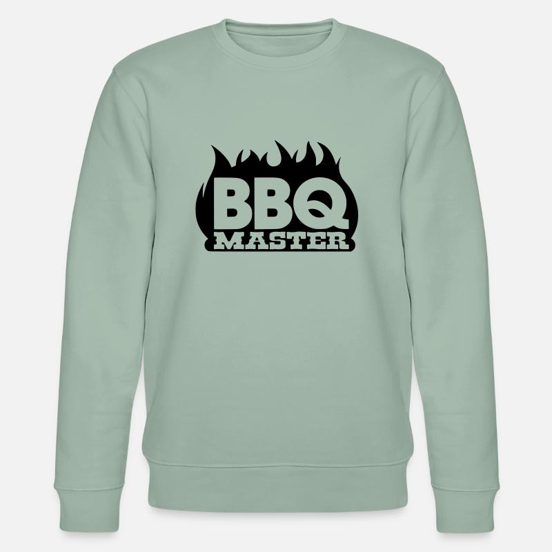 bbq_master - Stanley/Stella Unisex Bio-Sweatshirt CHANGER  - Helles Graugrün