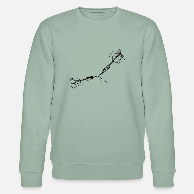 deux fléchettes - Sweat bio CHANGER Stanley/Stella Unisexe - vert de gris clair