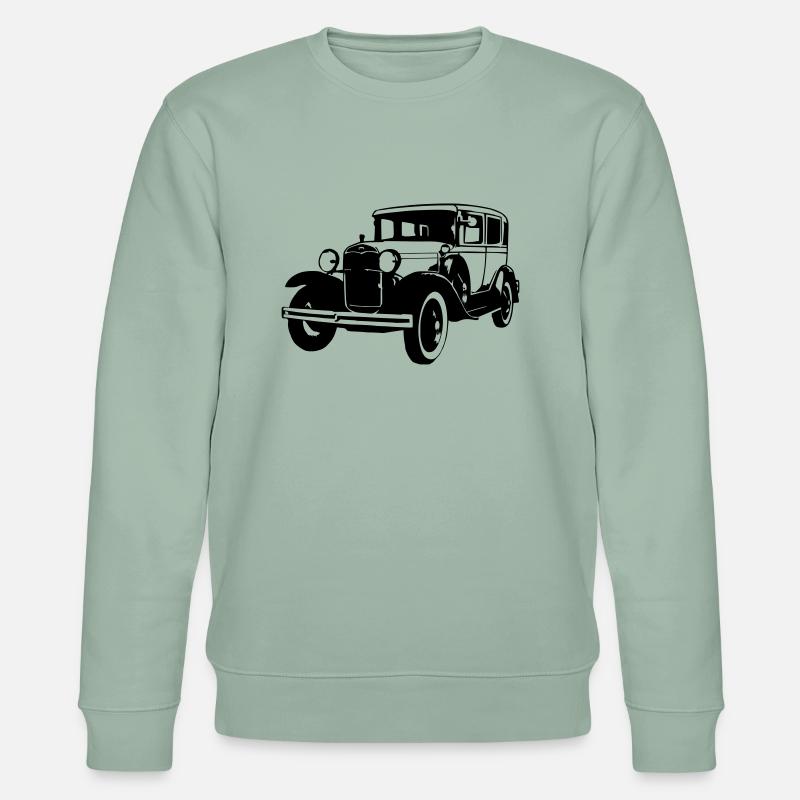 Oldtimer Limousine - Stanley/Stella Unisex Bio-Sweatshirt CHANGER  - Helles Graugrün