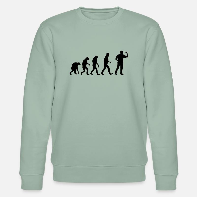 dart evolution - Sweat bio CHANGER Stanley/Stella Unisexe - vert de gris clair