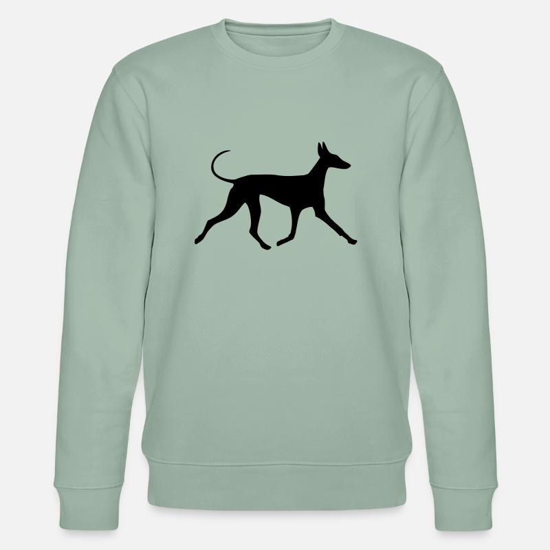 Pharao Hound - Stanley/Stella Unisex Bio-Sweatshirt CHANGER  - Helles Graugrün