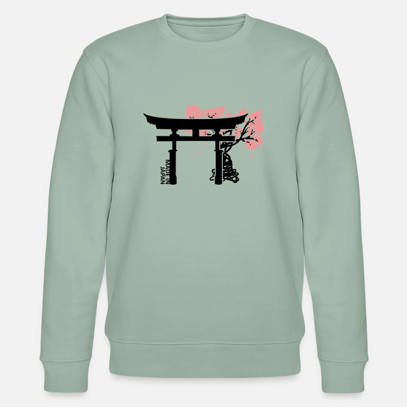 Japan - Stanley/Stella Unisex Bio-Sweatshirt CHANGER  - Helles Graugrün