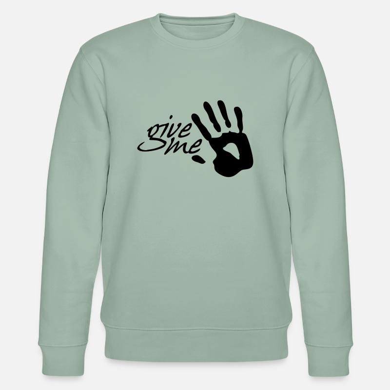donnez-moi cinq - Sweat bio CHANGER Stanley/Stella Unisexe - vert de gris clair