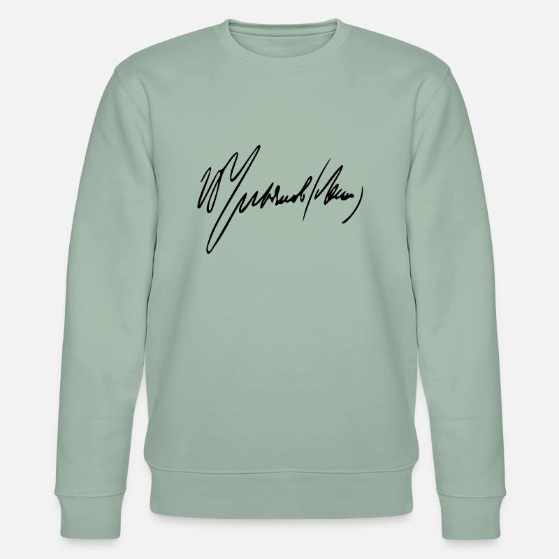 Lenin - Stanley/Stella Unisex Bio-Sweatshirt CHANGER  - Helles Graugrün