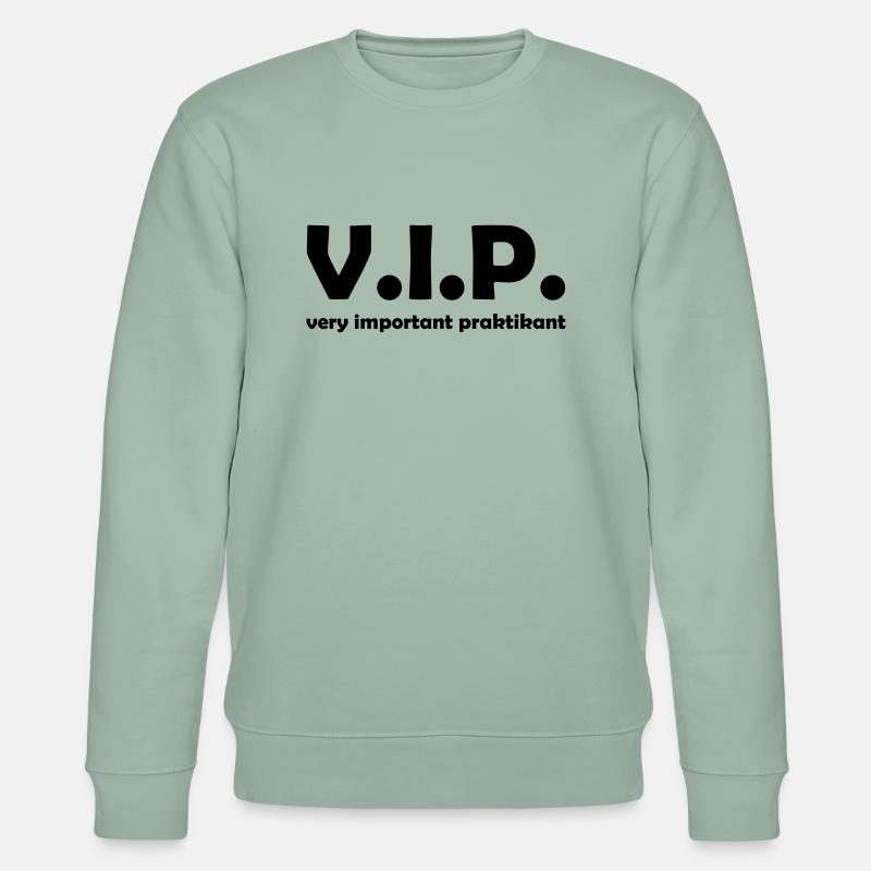 praktikant - Stanley/Stella Unisex Bio-Sweatshirt CHANGER  - Helles Graugrün