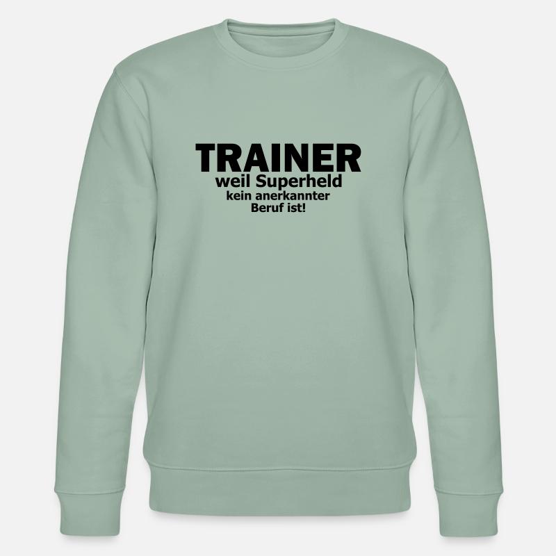 Trainer - Stanley/Stella Unisex Bio-Sweatshirt CHANGER  - Helles Graugrün
