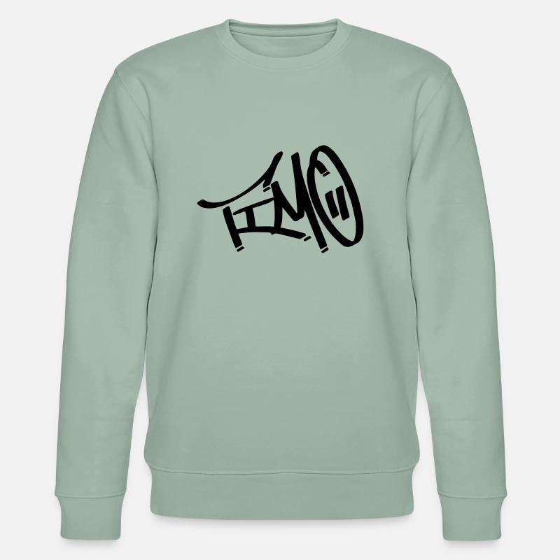 timo - Stanley/Stella Unisex Bio-Sweatshirt CHANGER  - Helles Graugrün