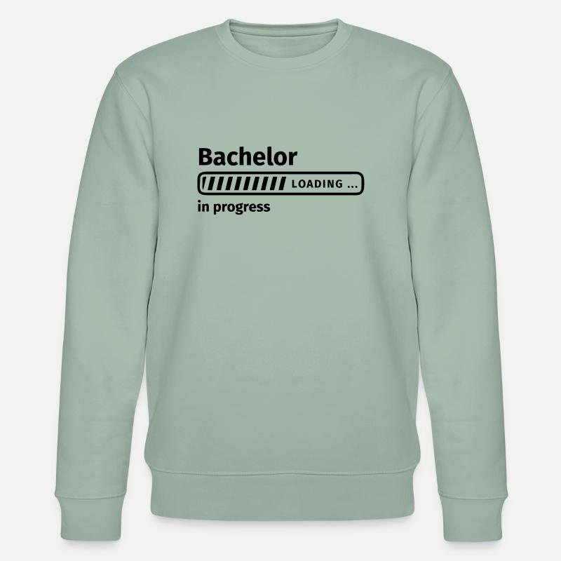 Bachelor in Progress - Stanley/Stella Unisex Bio-Sweatshirt CHANGER  - Helles Graugrün