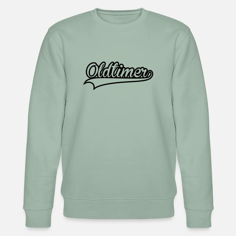 Oldtimer - Stanley/Stella Unisex Bio-Sweatshirt CHANGER  - Helles Graugrün
