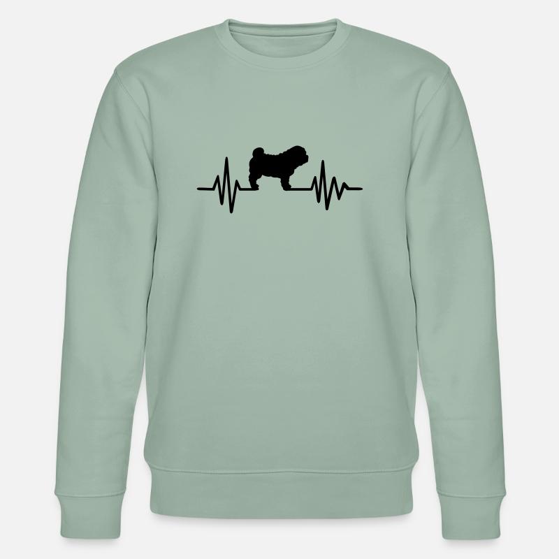 Shar Pei - Stanley/Stella Unisex Bio-Sweatshirt CHANGER  - Helles Graugrün