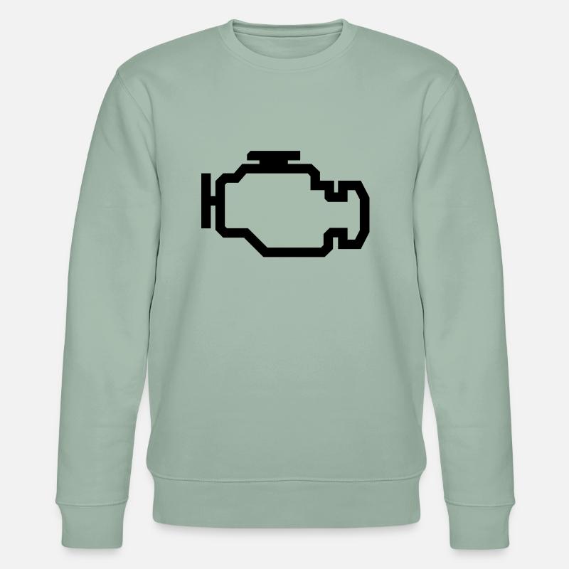 Check Engine Light - Stanley/Stella CHANGER Unisex Organic Sweatshirt - aloe