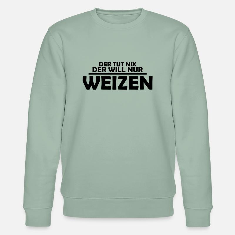 weizen - Stanley/Stella Unisex Bio-Sweatshirt CHANGER  - Helles Graugrün
