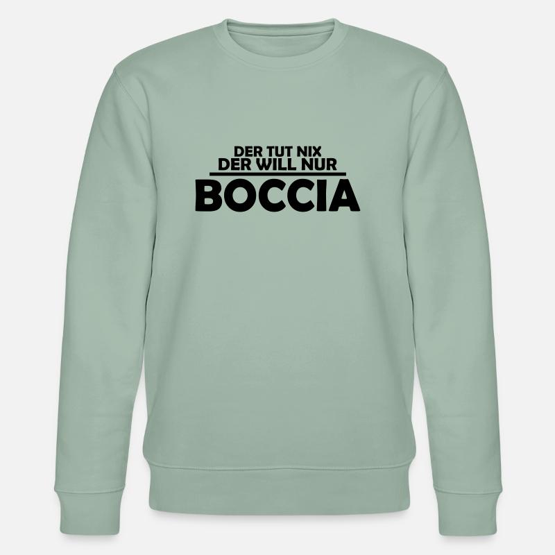 boccia - Stanley/Stella Unisex Bio-Sweatshirt CHANGER  - Helles Graugrün
