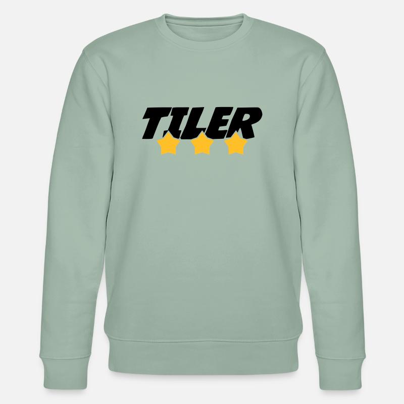 carreleur / carrelage / construction / maçon - Sweat bio CHANGER Stanley/Stella Unisexe - vert de gris clair