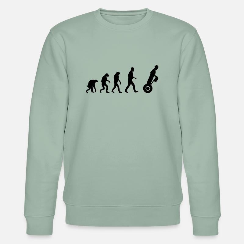 segway evolution - Sweat bio CHANGER Stanley/Stella Unisexe - vert de gris clair