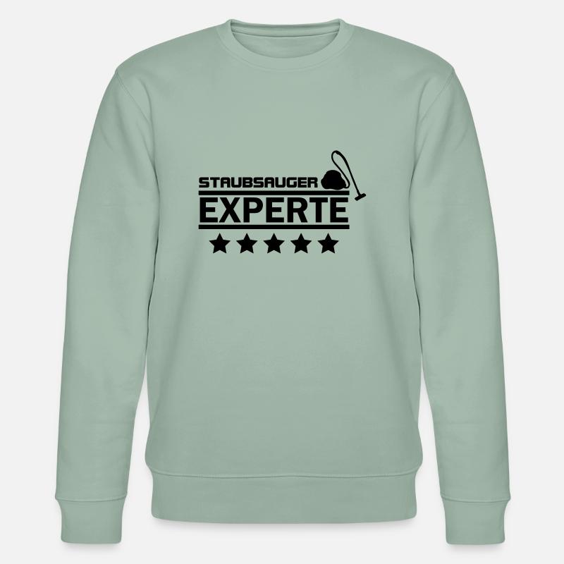 staubsauger experte - Stanley/Stella Unisex Bio-Sweatshirt CHANGER  - Helles Graugrün