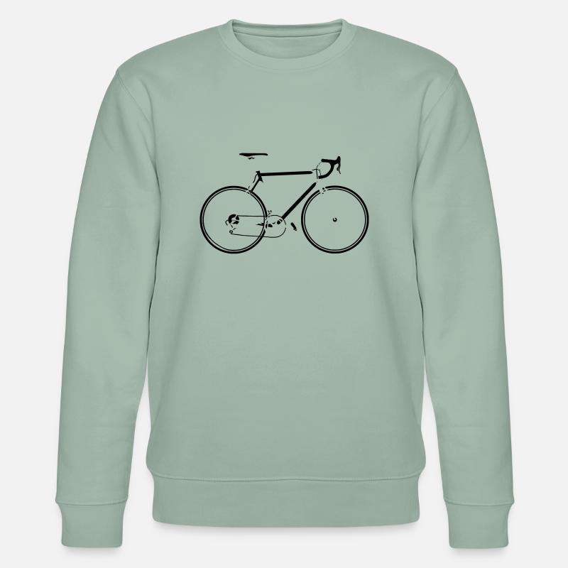 Fahrrad - Stanley/Stella Unisex Bio-Sweatshirt CHANGER  - Helles Graugrün