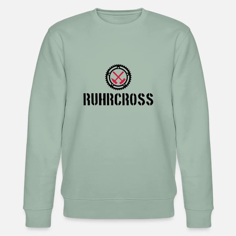 ruhrcross 3 - Stanley/Stella Unisex Bio-Sweatshirt CHANGER  - Helles Graugrün