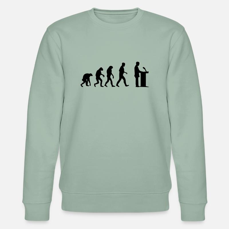 speaker evolution - Stanley/Stella CHANGER Unisex Organic Sweatshirt - aloe