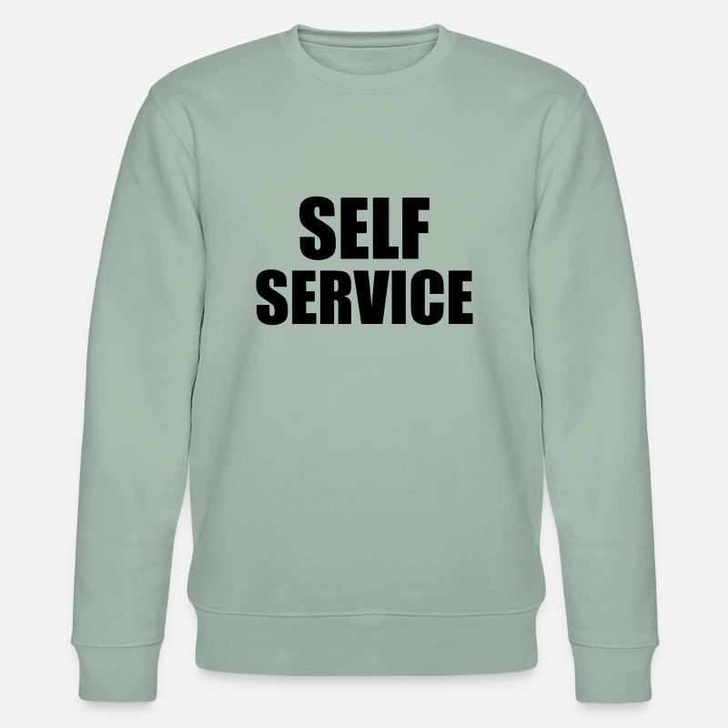 Self Service - Stanley/Stella Unisex Bio-Sweatshirt CHANGER  - Helles Graugrün