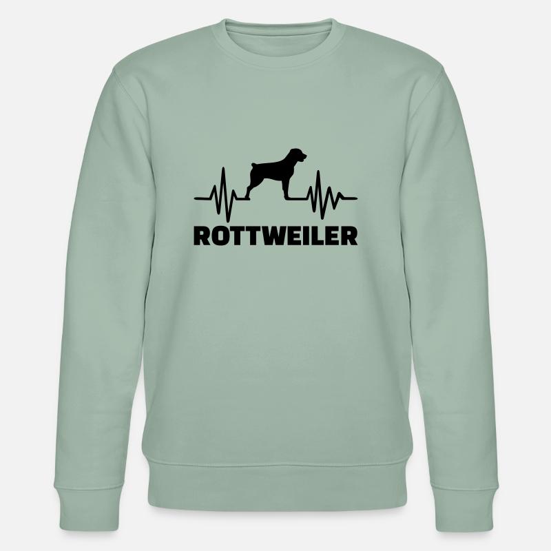 Rottweiler - Sweat bio CHANGER Stanley/Stella Unisexe - vert de gris clair