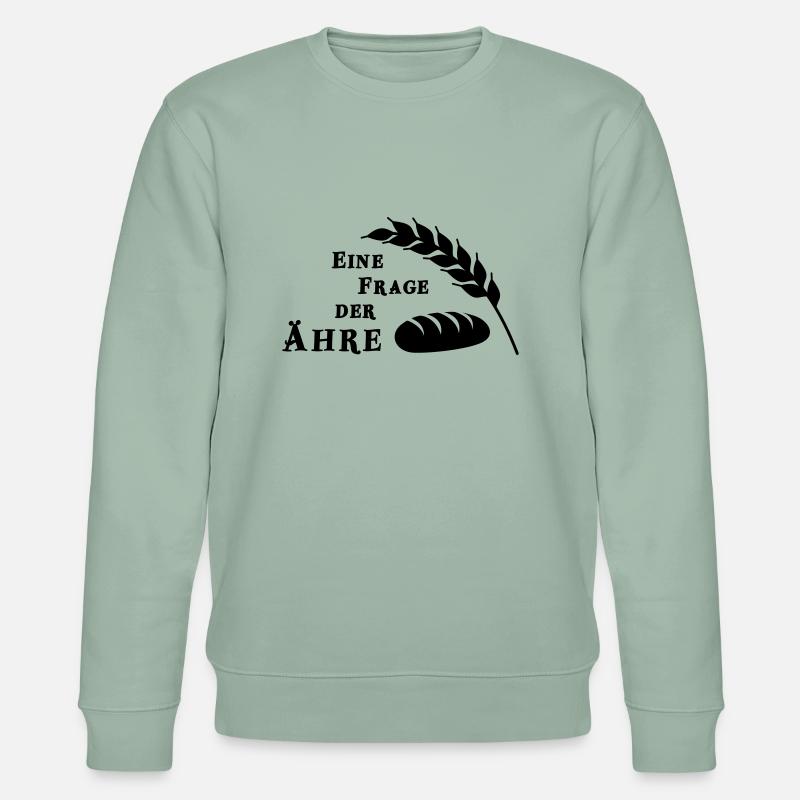 EIne Frage der Ähre - Stanley/Stella Unisex Bio-Sweatshirt CHANGER  - Helles Graugrün