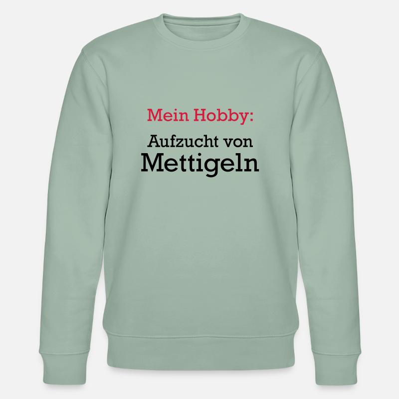 Mettigel - Stanley/Stella Unisex Bio-Sweatshirt CHANGER  - Helles Graugrün