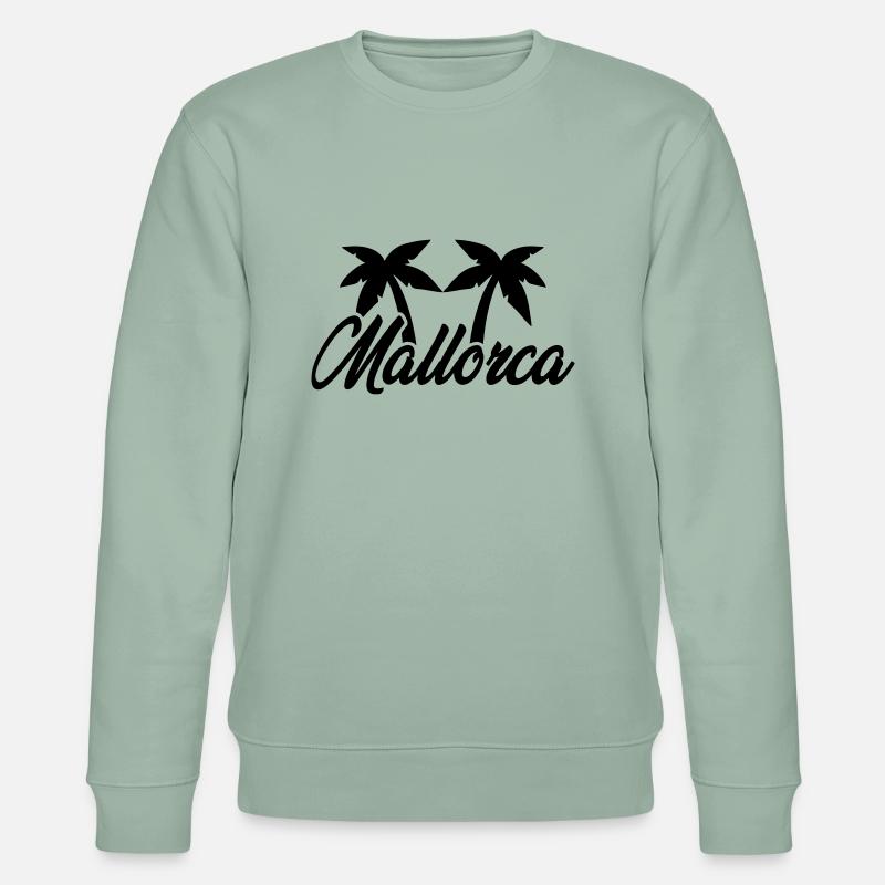 Mallorca - Stanley/Stella Unisex Bio-Sweatshirt CHANGER  - Helles Graugrün