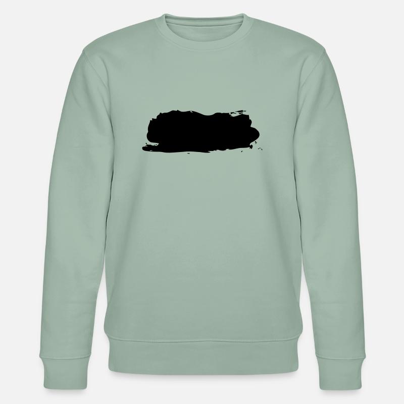 Klecks - Stanley/Stella Unisex Bio-Sweatshirt CHANGER  - Helles Graugrün