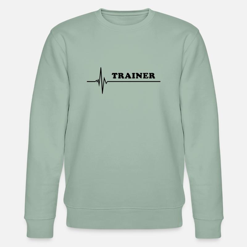 Puls - Trainer - Stanley/Stella Unisex Bio-Sweatshirt CHANGER  - Helles Graugrün