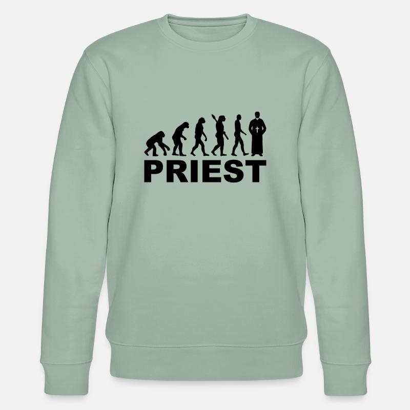 Pasteur - Sweat bio CHANGER Stanley/Stella Unisexe - vert de gris clair