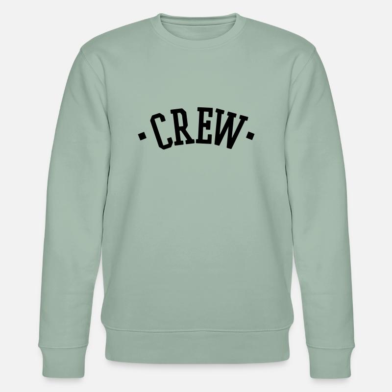 CREW - Stanley/Stella Unisex Bio-Sweatshirt CHANGER  - Helles Graugrün
