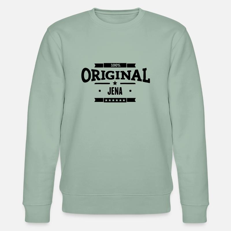 Original Jena - Stanley/Stella Unisex Bio-Sweatshirt CHANGER  - Helles Graugrün