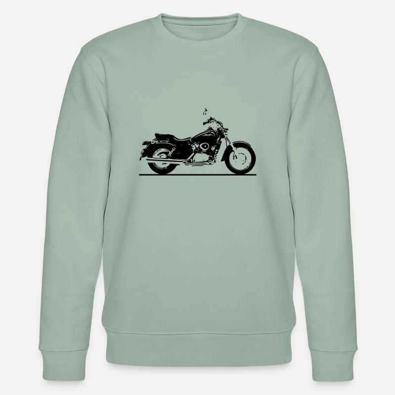 Chopper - Stanley/Stella Unisex Bio-Sweatshirt CHANGER - Helles Graugrün