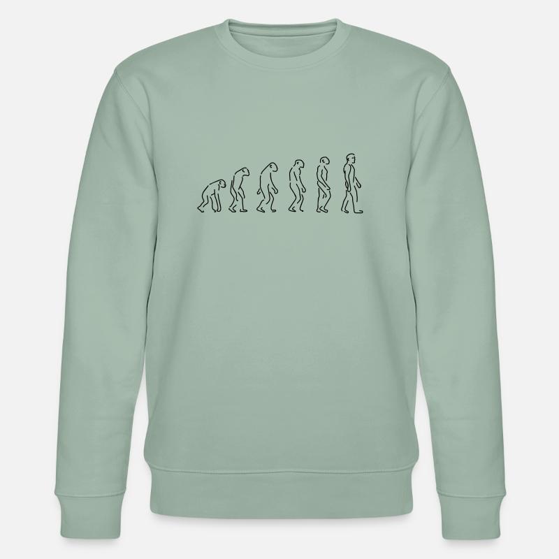 Evolution - Sweat bio CHANGER Stanley/Stella Unisexe - vert de gris clair