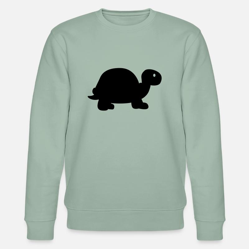 Tortue - Sweat bio CHANGER Stanley/Stella Unisexe - vert de gris clair