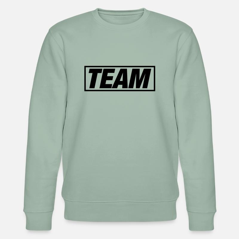 TEAM - Stanley/Stella Unisex Bio-Sweatshirt CHANGER  - Helles Graugrün