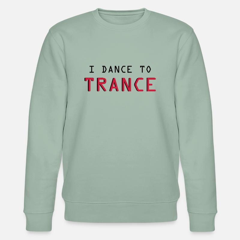 Trance - Stanley/Stella Unisex Bio-Sweatshirt CHANGER  - Helles Graugrün