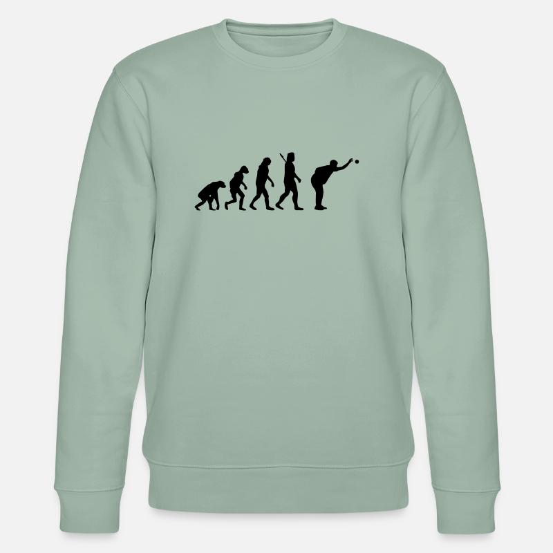 Evolution Boule - Stanley/Stella Unisex Bio-Sweatshirt CHANGER  - Helles Graugrün